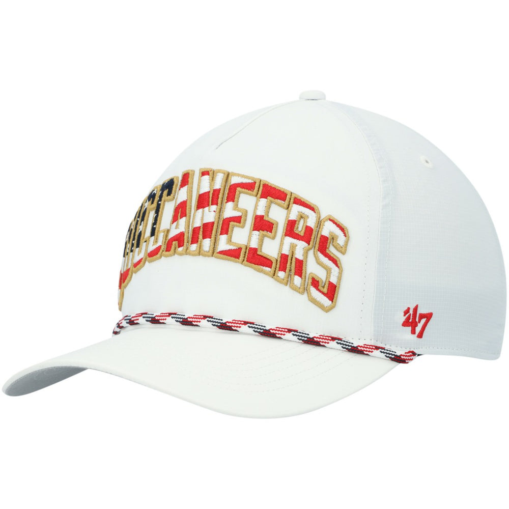 47 brand Tampa Bay Buccaneers '47 Hitch Stars and Stripes Trucker Adjustable Hat White