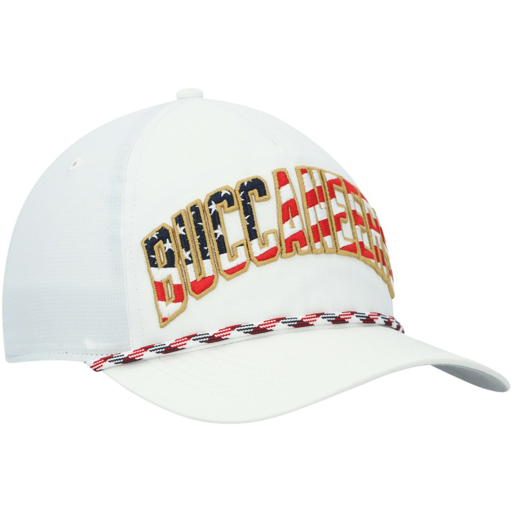47 brand Tampa Bay Buccaneers '47 Hitch Stars and Stripes Trucker Adjustable Hat White