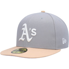 Athletics New Era 1987 MLB All-Star Game Purple Undervisor 59FIFTY Fitted Hat - Gray/Peach - New Era on Sale
