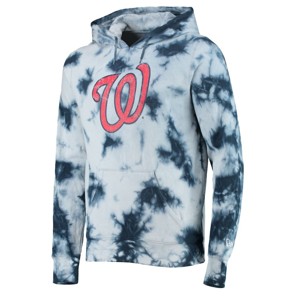 Washington Nationals New Era Tie-Dye Pullover Hoodie - Navy - New Era Online