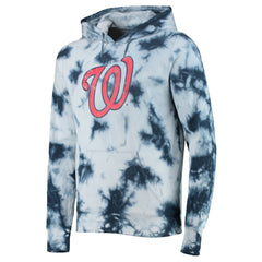 Washington Nationals New Era Tie-Dye Pullover Hoodie - Navy - New Era Online
