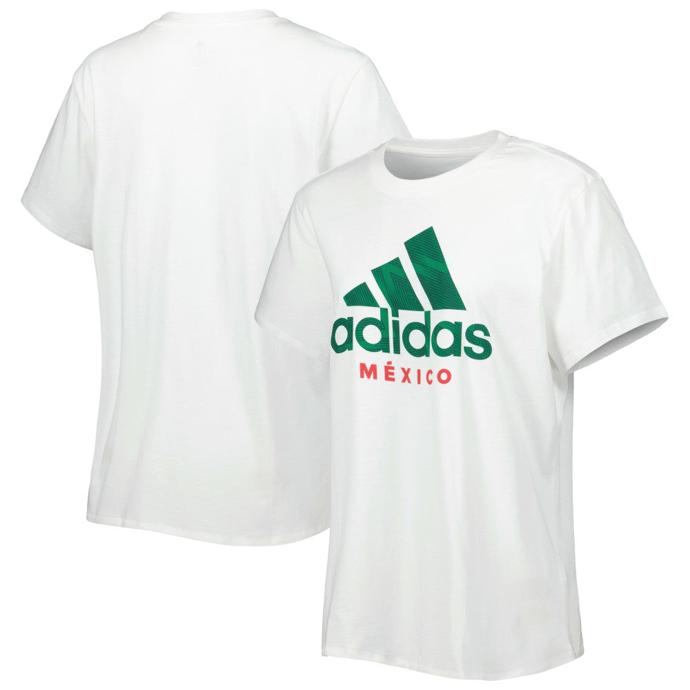Mexico National Team Women's DNA T-Shirt White - Adidas cheap