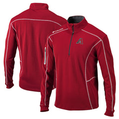 Arizona Diamondbacks Columbia Shotgun Omni-Wick Quarter-Zip Pullover Jacket - Red - Columbia Online