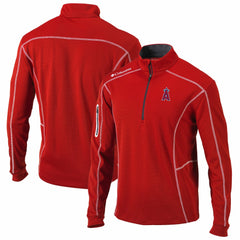 Los Angeles Angels Columbia Shotgun Omni-Wick Quarter-Zip Pullover Jacket - Red - Columbia Sale