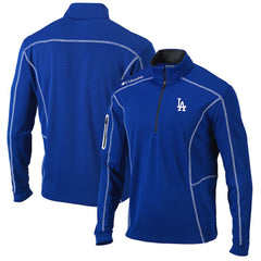 Los Angeles Dodgers Columbia Shotgun Omni-Wick Quarter-Zip Pullover Jacket - Royal - Columbia Online