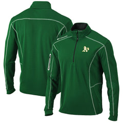 Athletics Columbia Shotgun Omni-Wick Quarter-Zip Pullover Jacket - Green - Columbia on Sale