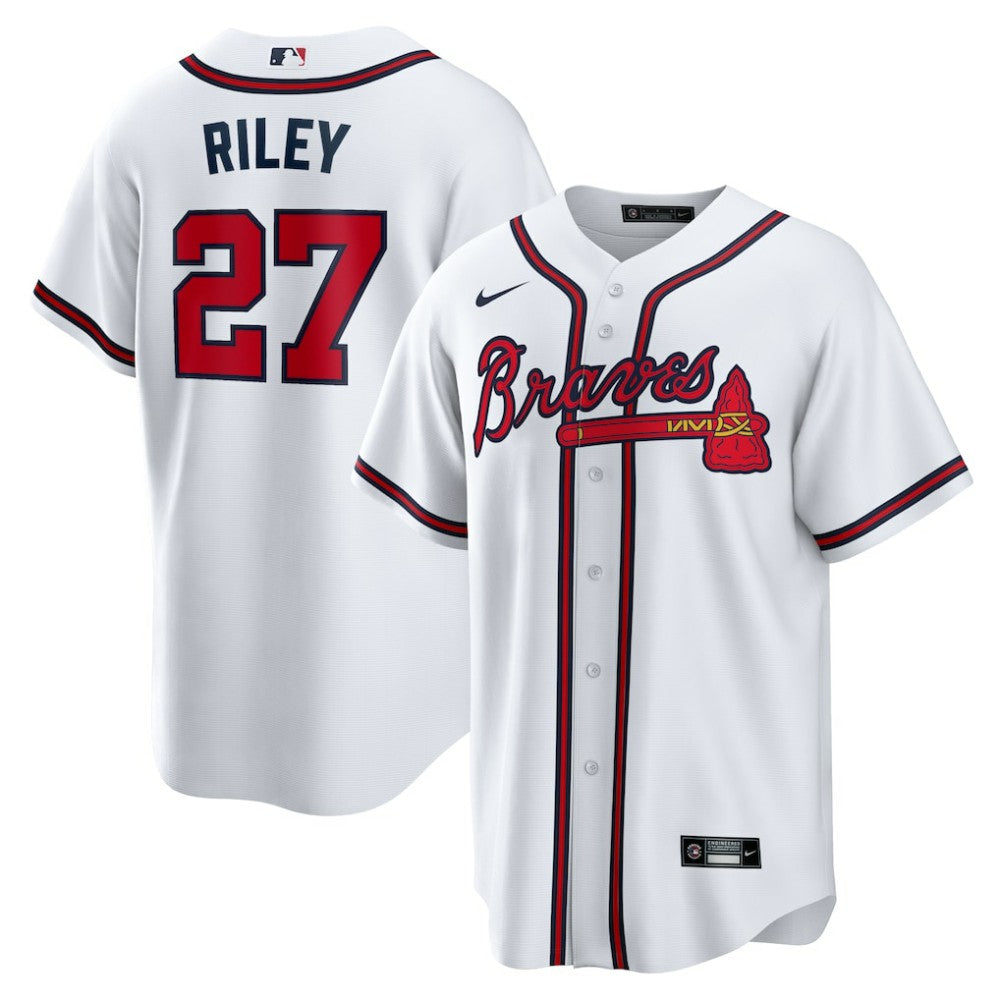 Austin Riley Atlanta Braves Nike Home Replica Player Jersey - White - Nike Discount
