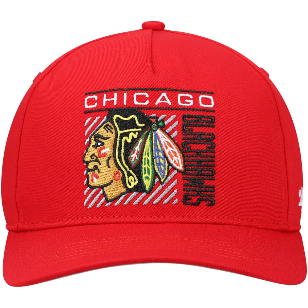 Chicago Blackhawks '47 Reflex Hitch Snapback Hat - Red - NHL 4605317
