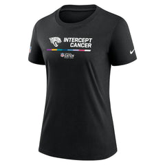 Nike Jacksonville Jaguars Women's NFL Crucial Catch Performance T-Shirt Black