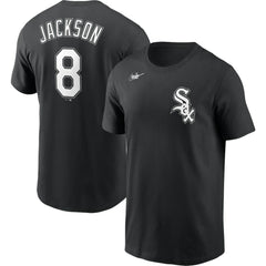 Bo Jackson Chicago White Sox Nike Cooperstown Collection Name & Number T-Shirt - Black - Nike Online