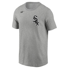 Bo Jackson Chicago White Sox Nike Cooperstown Collection Name & Number T-Shirt - Heathered Gray - Nike Sale