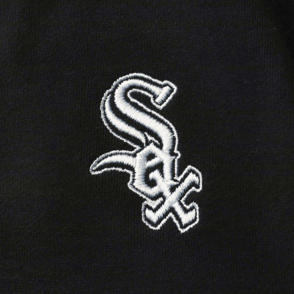 Chicago White Sox The Wild Collective Women's Two-Hit Quarter-Zip Pullover Top - Black - MLB on Sale