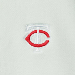 Minnesota Twins The Wild Collective Women's Two-Hit Quarter-Zip Pullover Top - Light Blue - MLB Lifestyle