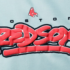 Boston Red Sox The Wild Collective Women's Open Back Twist-Tie Tank Top - Light Blue - MLB Online