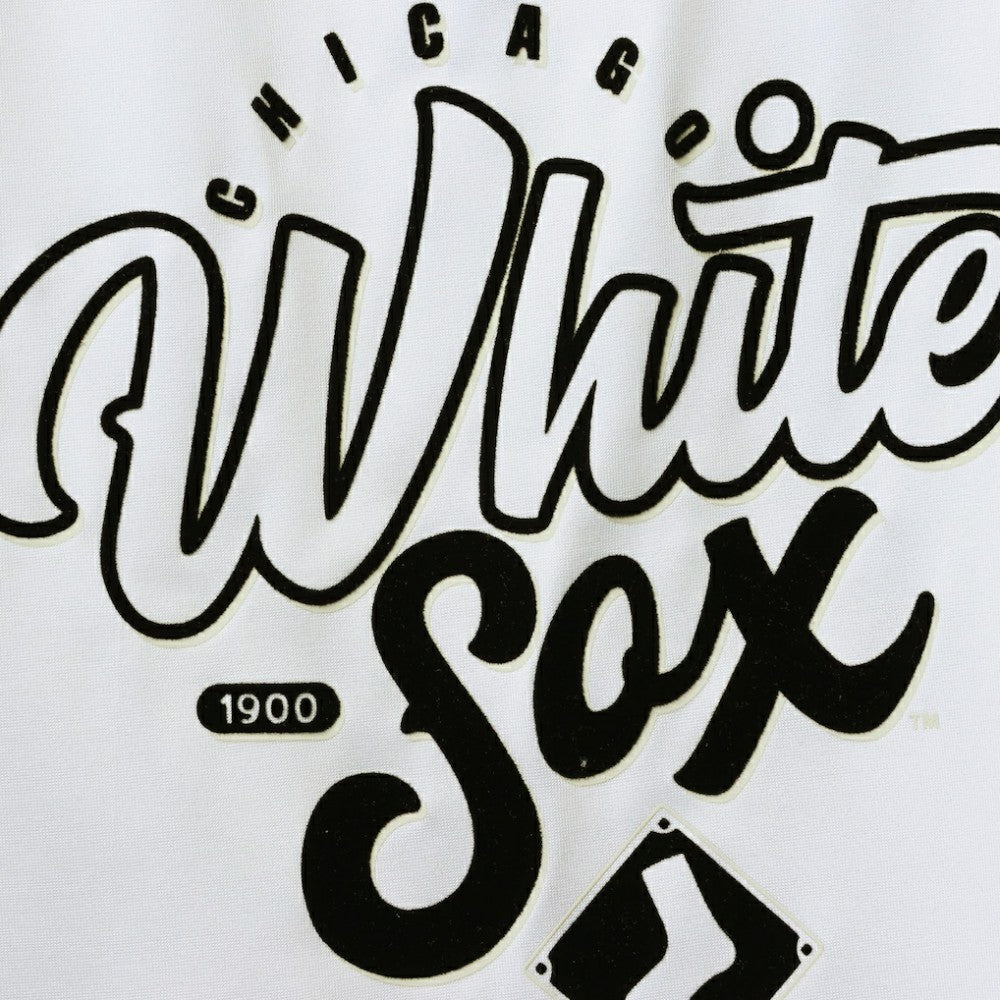 Chicago White Sox The Wild Collective Women's Open Back Twist-Tie Tank Top - White - MLB Lifestyle