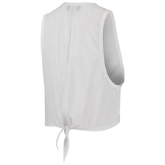 Chicago White Sox The Wild Collective Women's Open Back Twist-Tie Tank Top - White - MLB Lifestyle