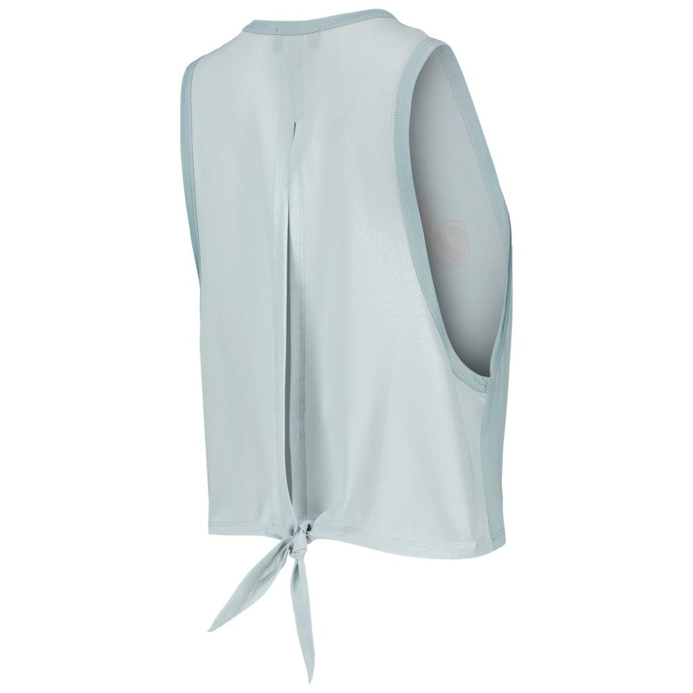 Cleveland Guardians The Wild Collective Women's Open Back Twist-Tie Tank Top - Light Blue - MLB Discount