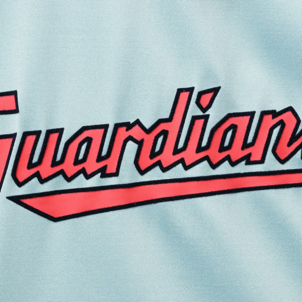Cleveland Guardians The Wild Collective Women's Open Back Twist-Tie Tank Top - Light Blue - MLB Discount
