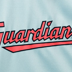 Cleveland Guardians The Wild Collective Women's Open Back Twist-Tie Tank Top - Light Blue - MLB Discount
