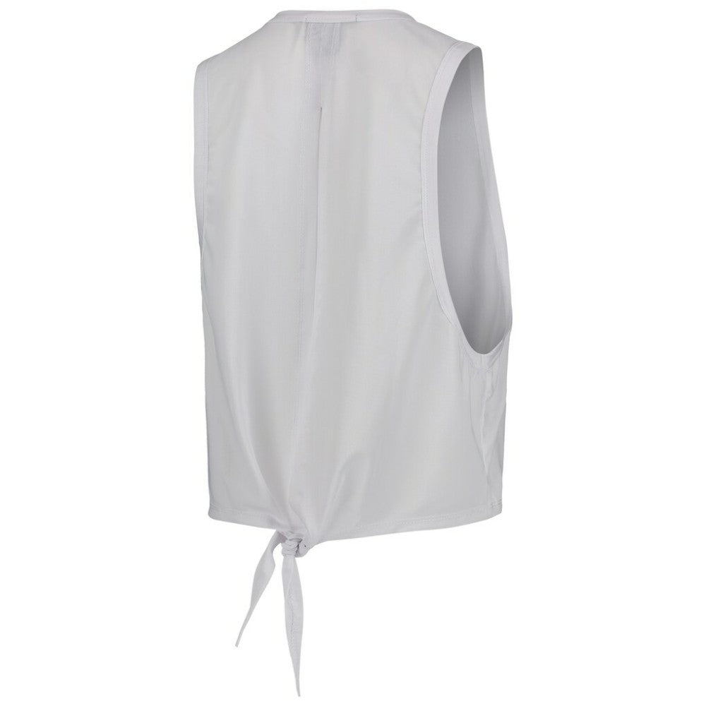 San Francisco Giants The Wild Collective Women's Open Back Twist-Tie Tank Top - White - MLB Sale