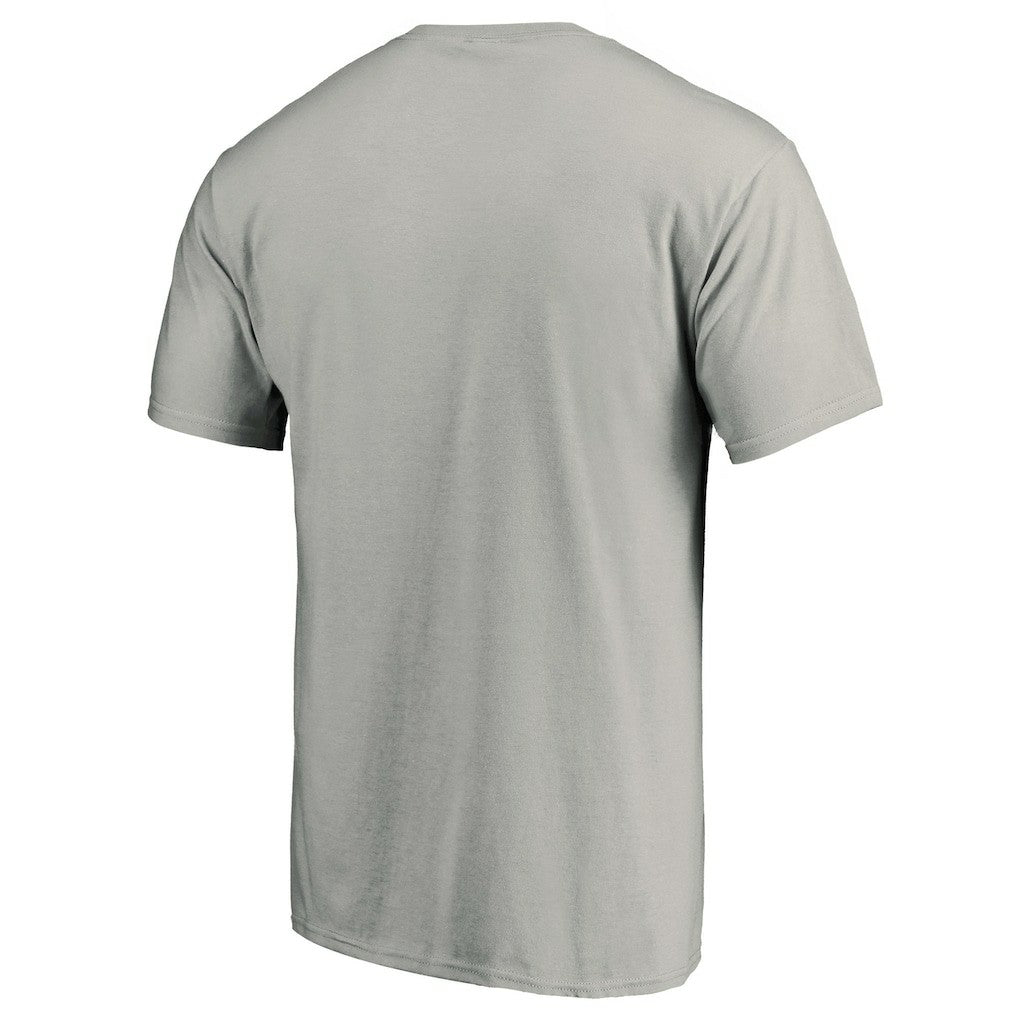 Chicago Bulls Primary Mascot Logo T-Shirt Heathered Gray
