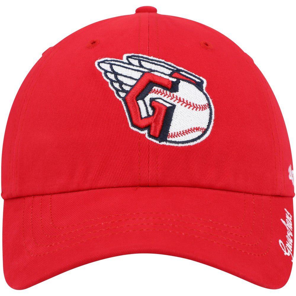 Cleveland Guardians '47 Women's Team Miata Clean Up Adjustable Hat - Red - 47 brand Sale