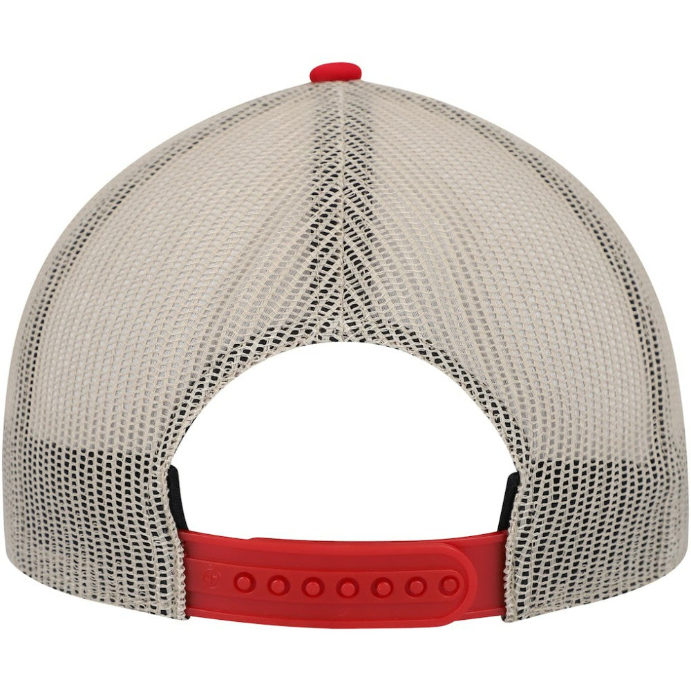 Washington Nationals '47 Rawhide Trucker Snapback Hat - Red/Natural - 47 brand Sale