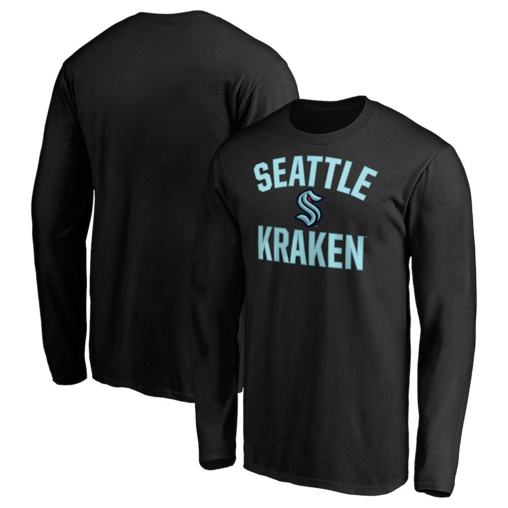 Seattle Kraken Team Victory Arch Long Sleeve T-Shirt - Black - NHL 4619585