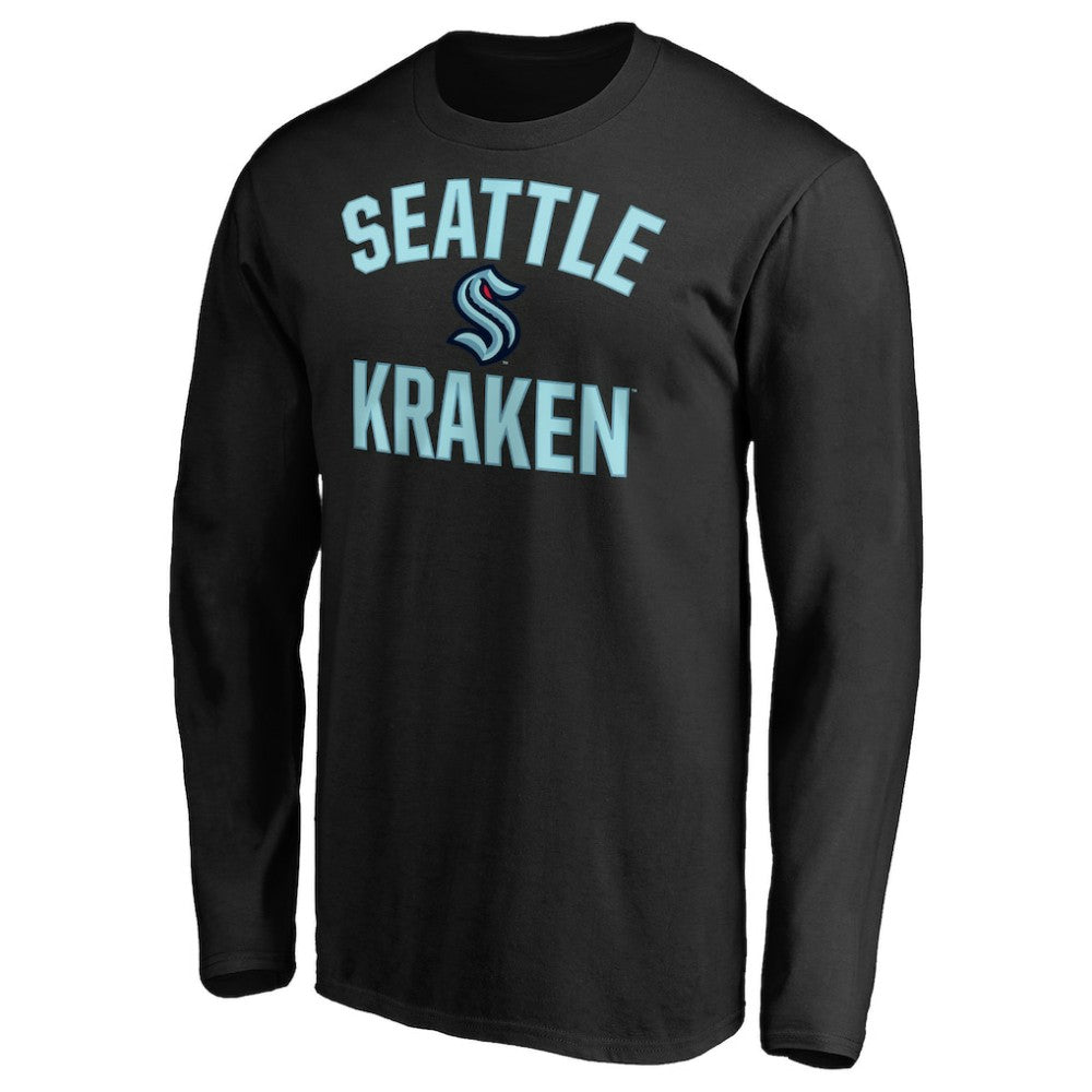 Seattle Kraken Team Victory Arch Long Sleeve T-Shirt - Black - NHL 4619585