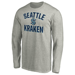 Seattle Kraken Victory Arch Long Sleeve T-Shirt - Heathered Gray - NHL 4619593