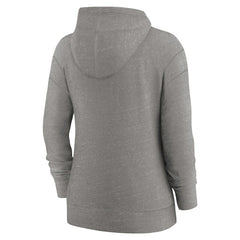 Nike Cleveland Browns Women's Gym Vintage Full-Zip Hoodie Heather Charcoal