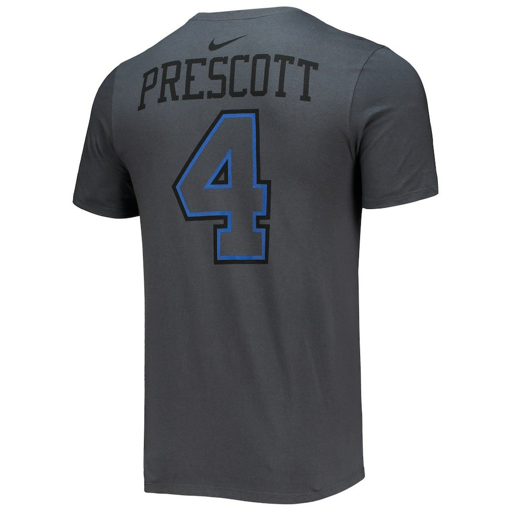 Nike Dak Prescott Dallas Cowboys Player Name & Number T-Shirt Charcoal