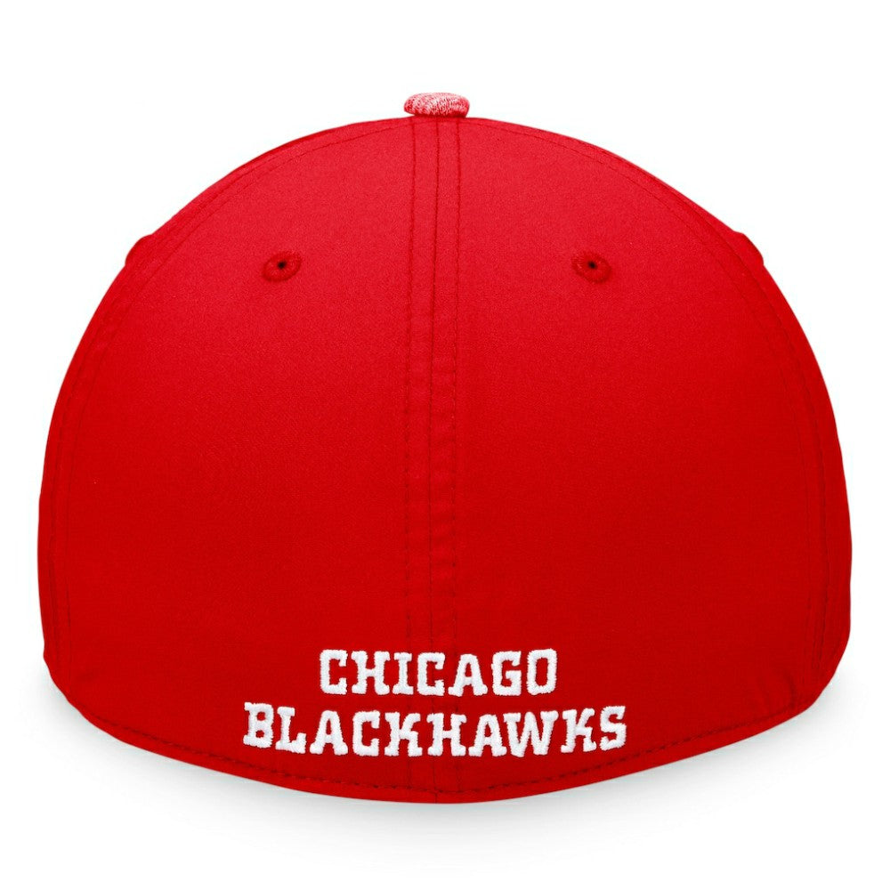 Chicago Blackhawks Fanatics Defender Flex Hat - Red - NHL 4629731