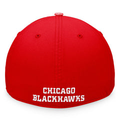 Chicago Blackhawks Fanatics Defender Flex Hat - Red - NHL 4629731