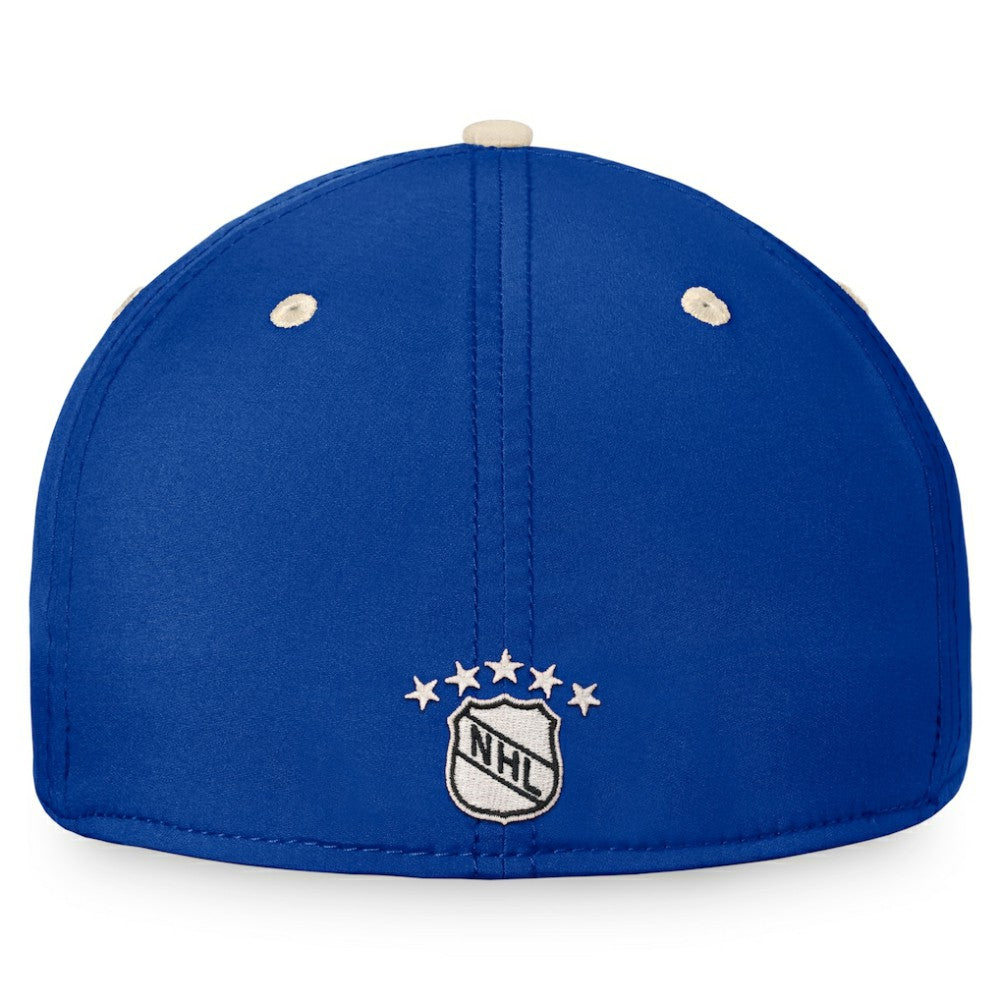 St. Louis Blues Fanatics True Classics Retro Flex Hat - Royal/Khaki - NHL 4630037