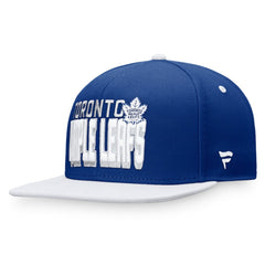 Toronto Maple Leafs Fanatics Heritage Retro Two-Tone Snapback Hat - Blue/White - NHL 4631558