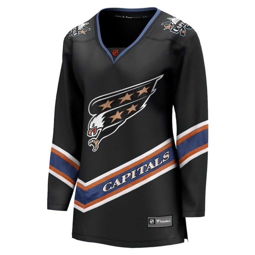 Washington Capitals Fanatics Women's Special Edition 2.0 Breakaway Blank Jersey - Black - NHL 4631872