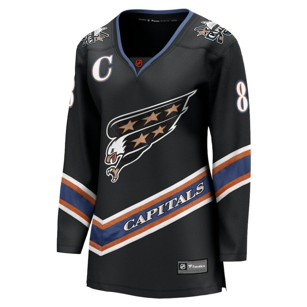 Alexander Ovechkin Washington Capitals Fanatics Women's Special Edition 2.0 Breakaway Player Jersey - Black - NHL 4632187