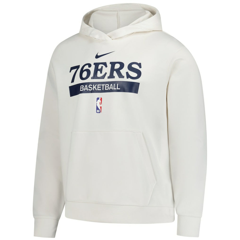 Philadelphia 76ers 2022/23 Spotlight On-Court Practice Performance Pullover Hoodie Cream | Nike outlet