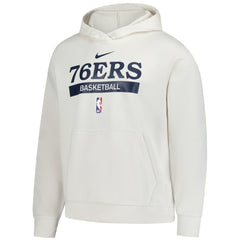 Philadelphia 76ers 2022/23 Spotlight On-Court Practice Performance Pullover Hoodie Cream | Nike outlet