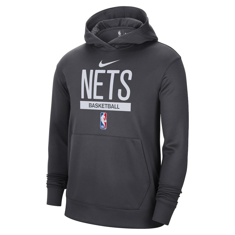Brooklyn Nets 2022/23 Spotlight On-Court Practice Performance Pullover Hoodie Anthracite | Nike
