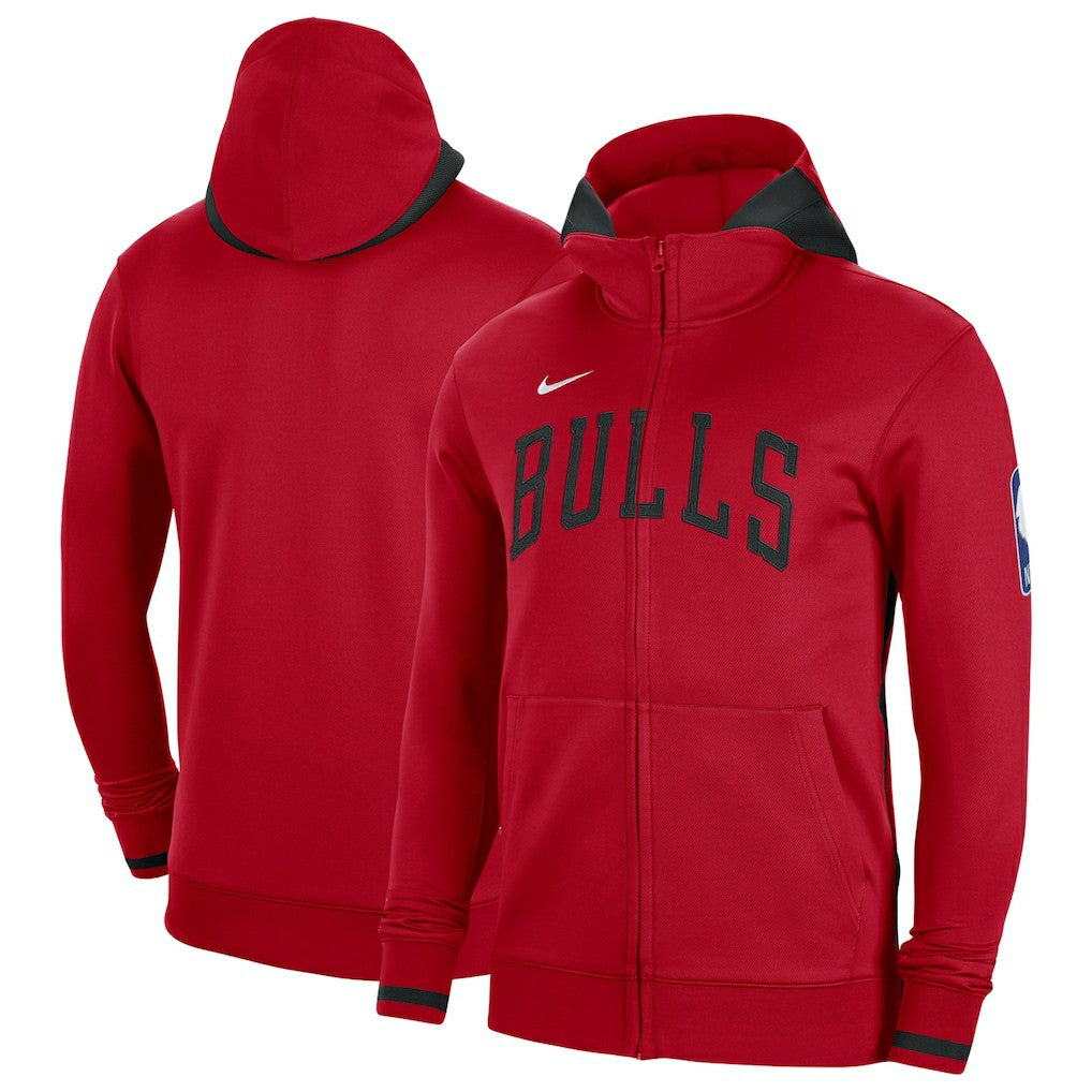 Chicago Bulls Authentic Showtime Performance Full-Zip Hoodie Red | Nike for sale