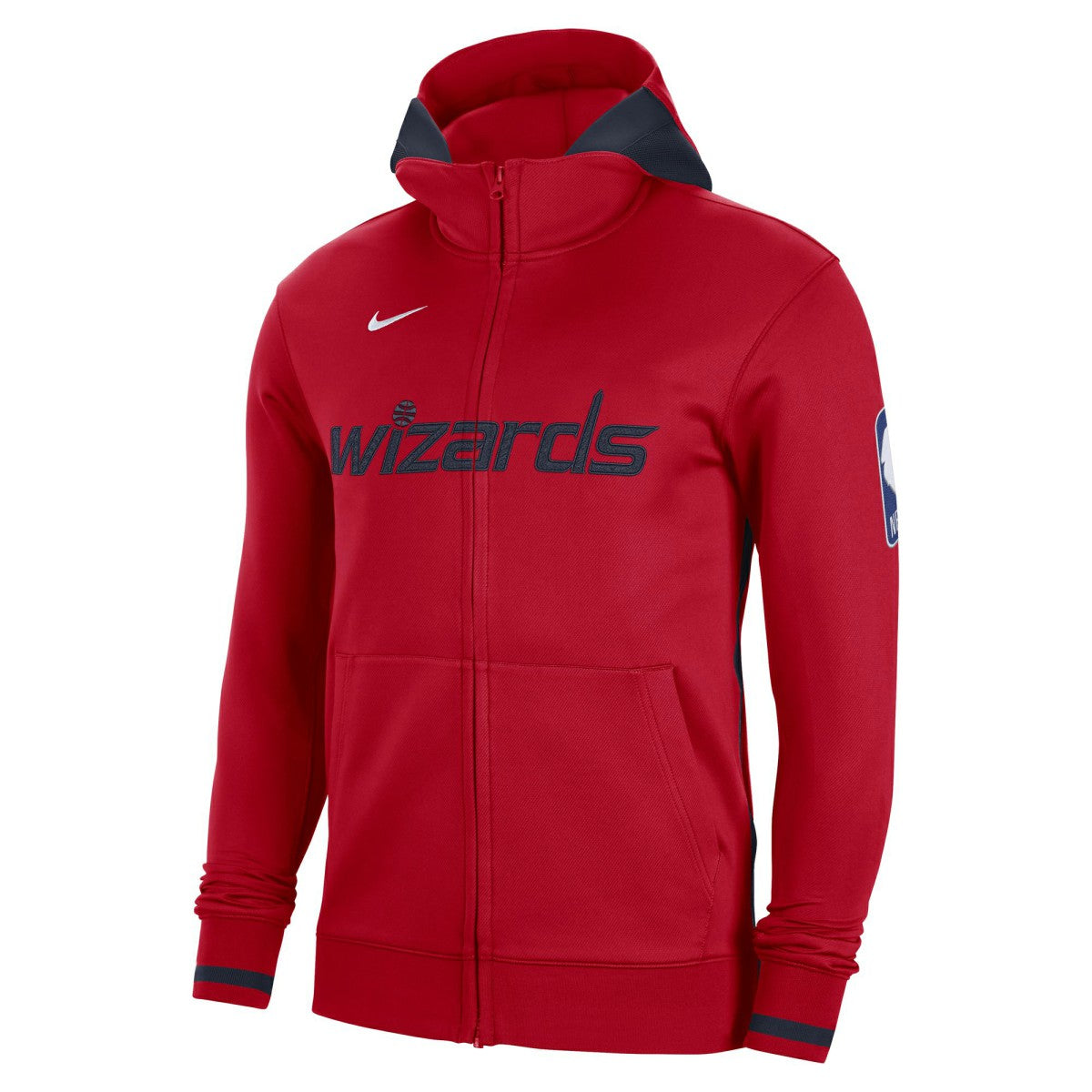 Washington Wizards Authentic Showtime Performance Full-Zip Hoodie Red | Nike for sale