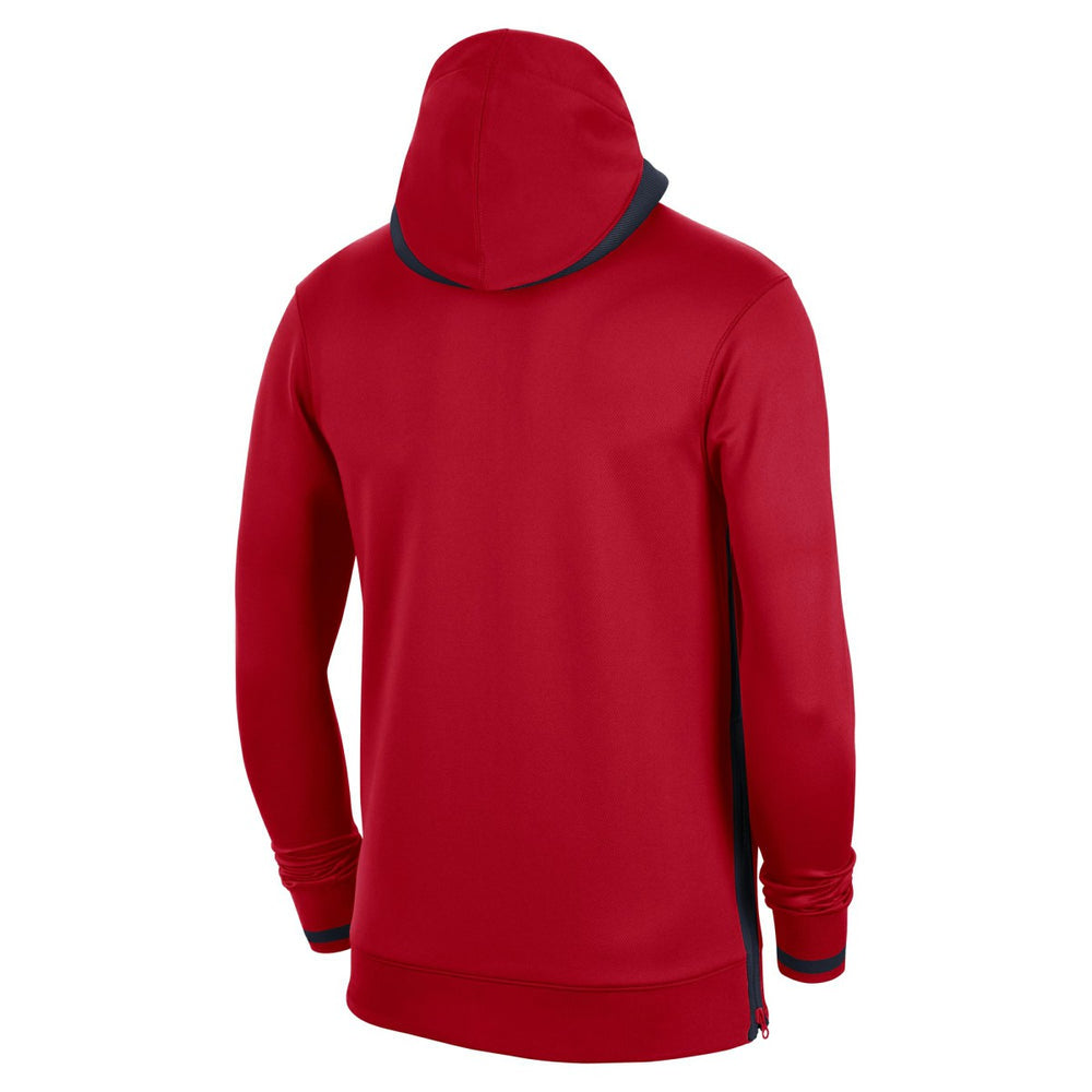 Washington Wizards Authentic Showtime Performance Full-Zip Hoodie Red | Nike for sale