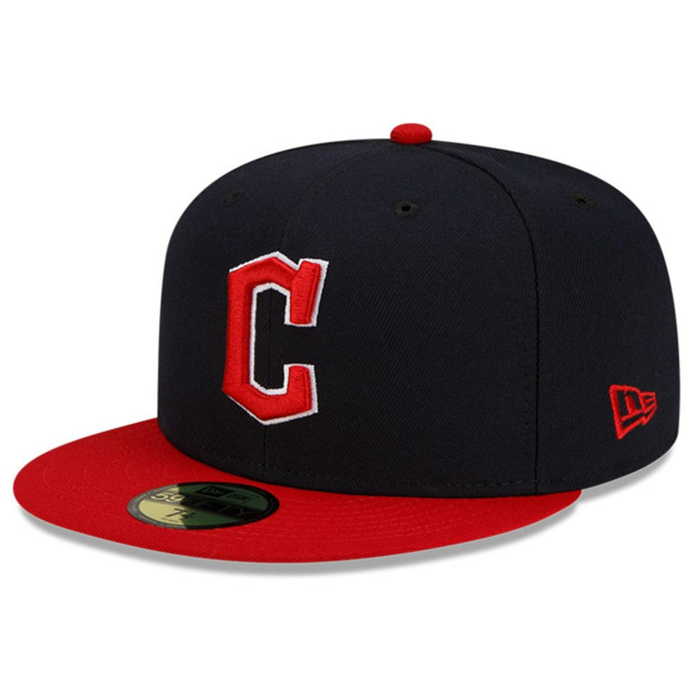 Cleveland Guardians New Era Home Authentic Collection On-Field 59FIFTY Fitted Hat - Navy/Red - New Era Sale
