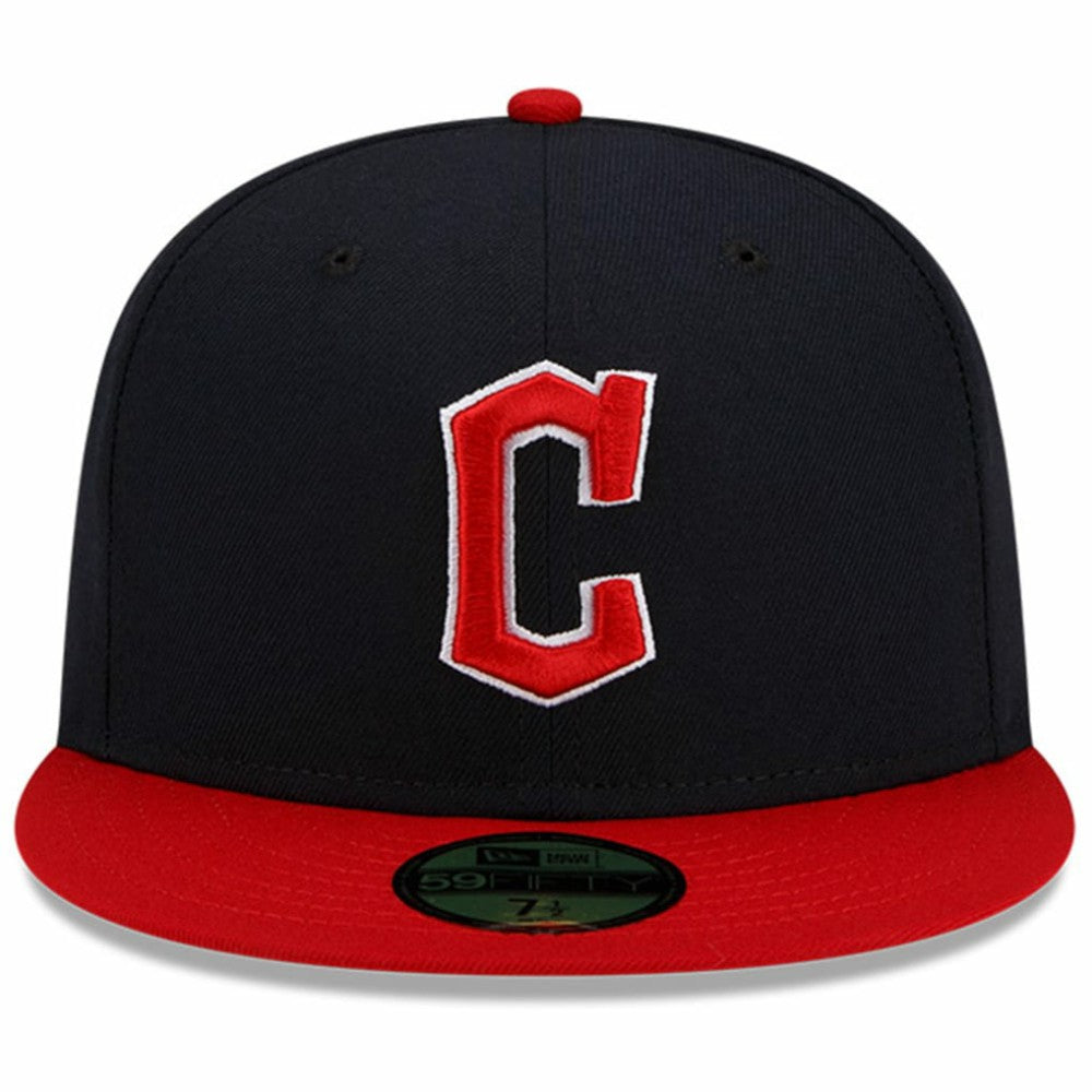 Cleveland Guardians New Era Home Authentic Collection On-Field 59FIFTY Fitted Hat - Navy/Red - New Era Sale