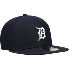 Detroit Tigers New Era Authentic Collection On-Field Home 59FIFTY Fitted Hat - Navy - New Era on Sale
