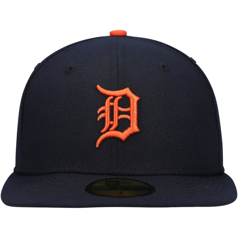 Detroit Tigers New Era Authentic Collection On-Field Road 59FIFTY Fitted Hat - Navy - New Era on Sale