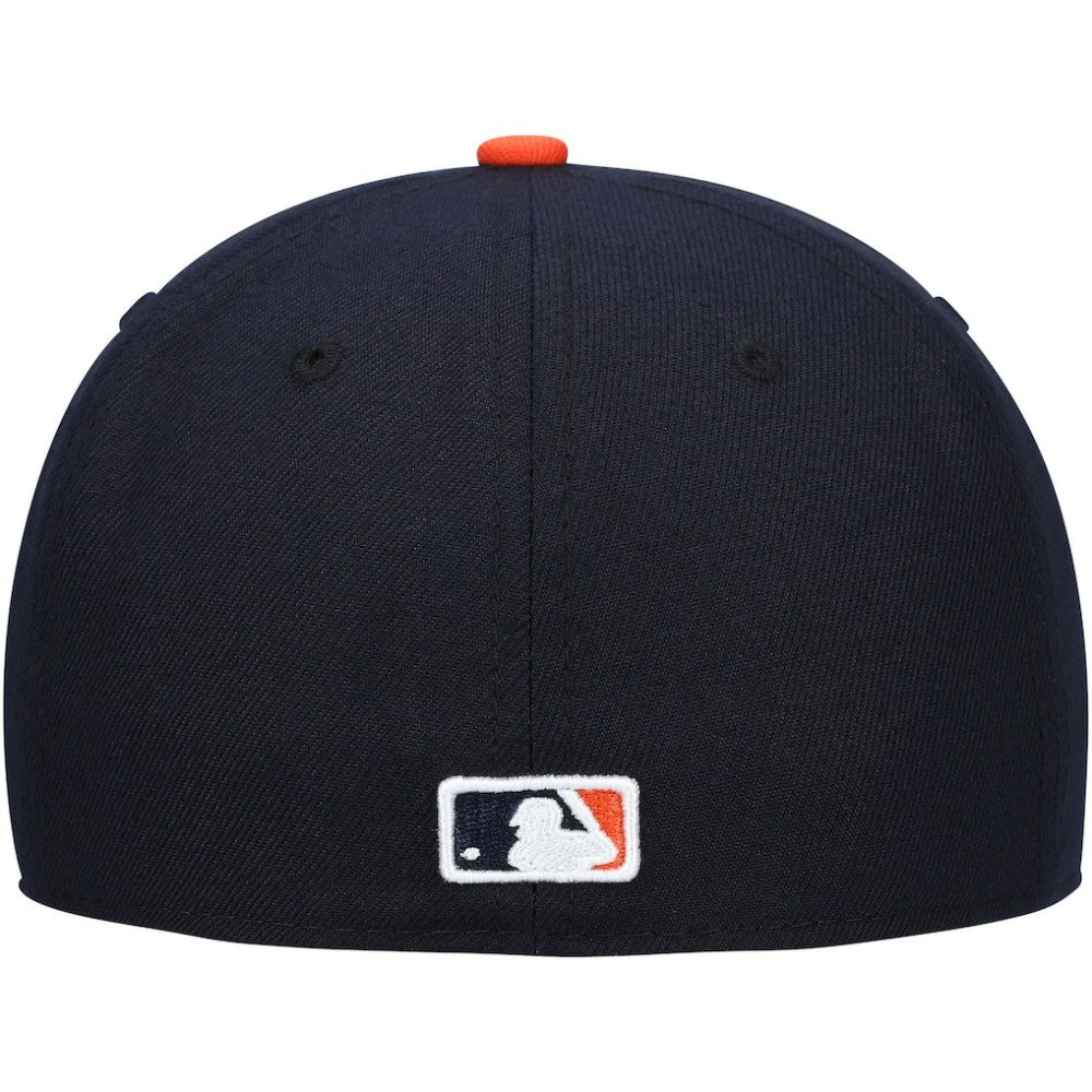 Detroit Tigers New Era Authentic Collection On-Field Road 59FIFTY Fitted Hat - Navy - New Era on Sale