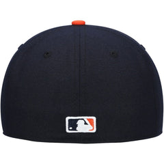 Detroit Tigers New Era Authentic Collection On-Field Road 59FIFTY Fitted Hat - Navy - New Era on Sale